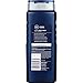 NIVEA MEN Energy Body Wash with Mint Extract, Cedarwood and Mint Scent, 3-in-1 Men's Body Wash, Face and Hair, Paraben Free, Vegan Formula, 16.9 Fl Oz Bottle