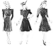 Haslam System of Dresscutting (Book of Draftings No. 19) -- Vintage Pattern Making for 1940s Fashions