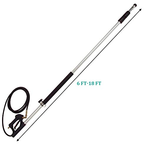 Twinkle Star 4000 PSI Commercial Grade Telescoping Pressure Washer Wand