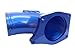 Blue Ford 6.0 High Flow Intake Elbow for 2003 - 2007 F250 F350 F450 F550 Excursion E-series Vans