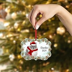 Seal Point Ragdoll Cat Christmas Ornament 2024
