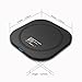 Cell Phone Wireless Charger, BESTHING Qi Wireless Charging Pad for S6Edge+, S7, S7Edge, S8, S8Plus, Note7, Note8, iPhone 8 8plus X 10 and all Qi-Enabled Devices (Black)