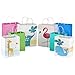 Hallmark Paper Gift Bags Assortment for Kids Birthdays or Baby Showers, Flamingos, Whales, Giraffes (Pack of 8, 4 Medium and Large)