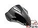 9sparts® Black Smoke Double Bubble Transparent Windscreen Windshiled for 1999 2000 2001 2002 2003 2004 2005 2006 2007 Suzuki Hayabusa GSX1300R