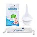 Innovo Twister Bulb Baby Nasal Aspirator and Booger Sucker – Hospital Grade Silicone – Non-toxic, Cleanable and Reusable
