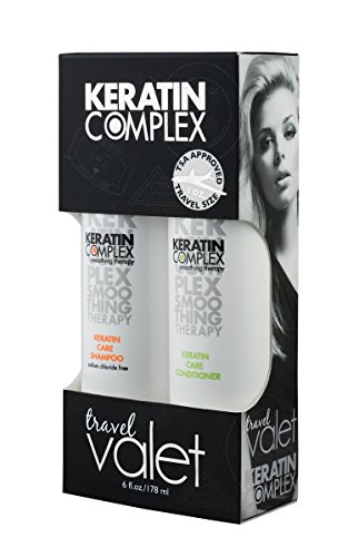 Keratin Complex Travel Valet Care Kit by Keratin for Unisex - 2 Piece Kit Keratin Complex Travel Valet Care Kit by Keratin for Unisex - 2 Piece Kit