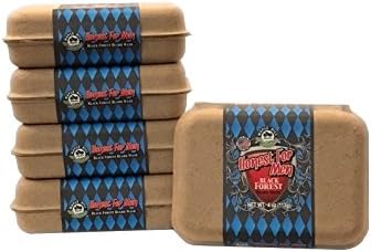 Honest For Men Black Forest Scent Beard Wash 5 Bar Value Pack - 100% All Natural Ingredients - Best Beard Shampoo and Conditioner for a Healthy Beard - Hand Crafted in U.S.A.