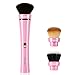 Electric Makeup Brush Set - HAIRBY 360° Rotating Automatic Cosmetic Brush Spinner with Foudation, Blush and Powder Brush Head, Premium Synthetic Fiber Bristles, 2 Adjustable Speeds USB Rechargeable