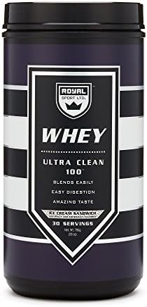 Royal Sport LTD. WHEY Protein Ultra Clean 100 - Ice Cream Sandwich 30 Servings