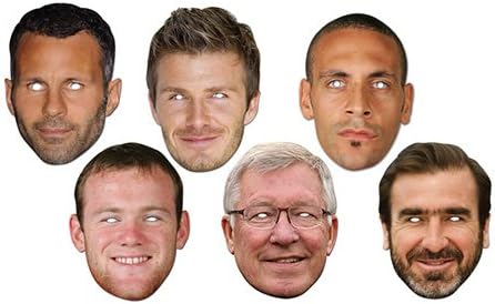 Mask Arade Manchester United Celebrity Masks Amazon Co Uk Clothing