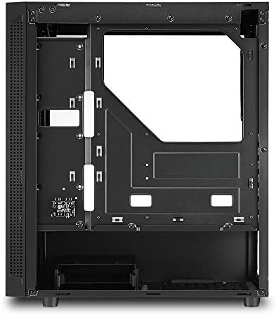RGB Slider, Caja de Ordenador, PC Gaming, Semitorre ATX, Negro