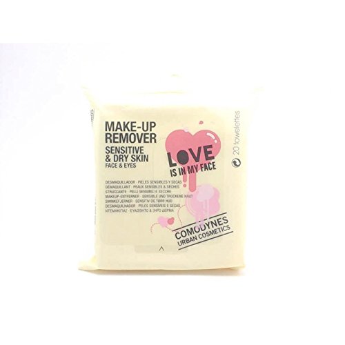 Comodynes Make Up Remover Towelandtes Sensitive And Dry Skin 20 Towelandtes