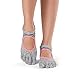ToeSox Women's Bellarina Full Toe Grip Non-Slip for Ballet, Yoga, Pilates, Barre Toe Socks