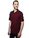 Tri-Mountain Men's 5 oz Moisture Wicking Polyester Shirt w/Pocket Dark Maroon X-Large