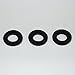 Yamaha Valve Top Cap Felt Washer Black Trumpet Cornet Flugelhorn Set of 3
