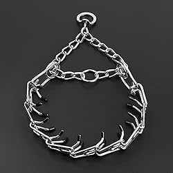 CBBPET Dog Prong Collar, Adjustable Dog Training