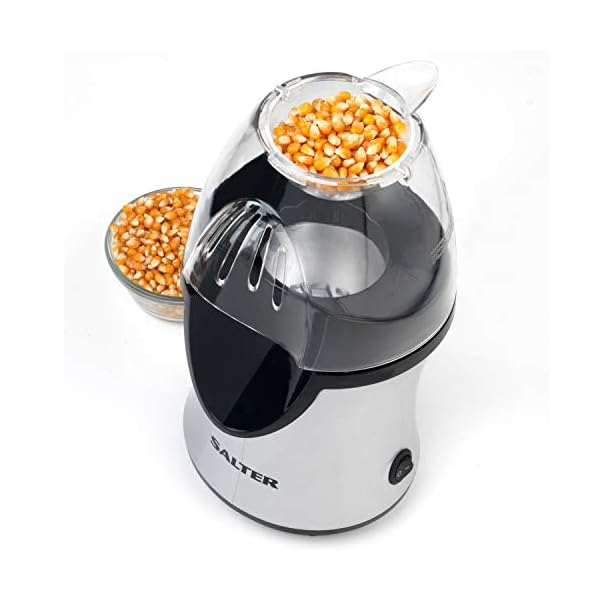 Salter EK2902 Electric Popcorn Maker Machine, Home-Made Healthy Snack, 30 Calories per Cup, Easy to Use, Integrated…