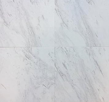 Volakas White Marble Tile 16x16 Polished Amazon Com