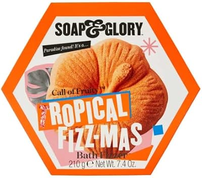 Soap & Glory Tropical Fizz-mas Bath Fizzer Call of Fruity Hibiscus Gift