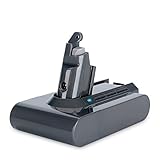 Biswaye 21.6V 2200mAh Lithium Battery for Dyson 21.6V Battery DC62 DC58 DC59 DC61 595 650 770 880 Animal DC72 DC74 V6 Cordless Handhold Pet Version Vacuum Cleaner