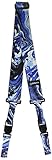 DiMarzio Steve Vai Cliplock Guitar Strap Blue Universe