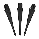 CyeeLife-Soft Dart tips-100/250/500Packs 2BA Plastic points-5Colors&Transparent&Gradient color-CL04 Style