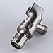 KES PJ11A-2 Adjustable Hand Shower Arm Mount with G 1/2 Swivel Ball Connector Universal Showering Component, Brushed Nickel