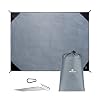 Philorn Grote waterdichte picknickdeken en stranddeken, campingdeken, strandmat, 200 x 150 cm, met 4 aluminium haringen…