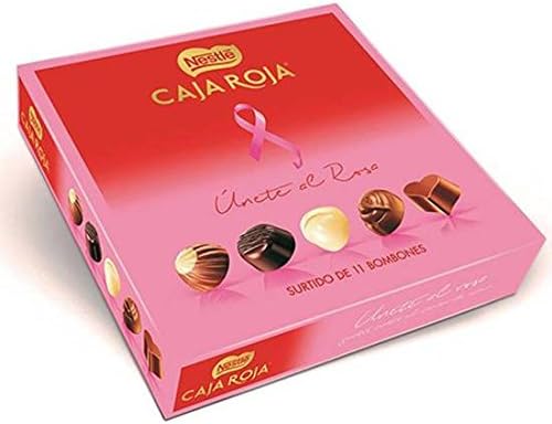 CAJA ROJA 100G DE BOMBONES NESTLÉ - ÚNETE AL ROSA: Amazon.es: Hogar
