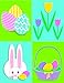 4x6 Easter Bunny Quad Photo Folder - 100 Pack