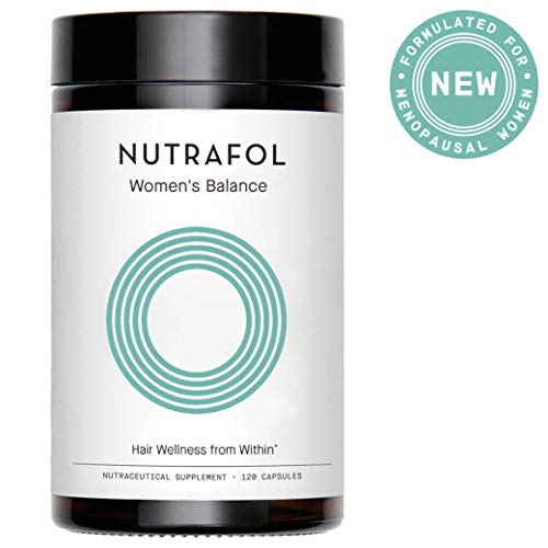 Hair Loss Thinning Supplement – Women Hair Vitamin for Thicker Healthier Hair Growth – Nutrafol Women’s Balance for Menopause Support