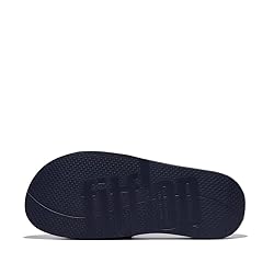 FitFlop EQ3399-040 iQUSHION Slides Midnight Navy US06
