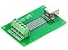 Electronics-Salon USB Type B Female Right Angle Jack Breakout Board, Terminal Block Connector.