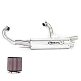 HMF Can Am BRP Outlander 650 Clamp 2010 - 2012 Penland Pro Full Exhaust & K&N