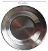 Wealers 8.5 Inch Stainless Steel Round Plate Set for Camping Outdoor with a Mash Carry Bag (Set of 3)