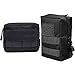 Hoanan 2-Pak Tactical Molle Pouch, Compact Small EDC Organizer Pouch for Military Backpack Belt Waist Bag