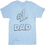 Seinfeld #1 Dad Light Blue Mens T-shirt (Adult Large)