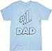 Seinfeld #1 Dad Light Blue Mens T-shirt (Adult Large)