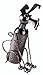 Clever Creations Metal Wine Bottle Holder, Vintage Figurine Wine Rack Décor for Tables, Shelves and Countertops, Sitting Dog