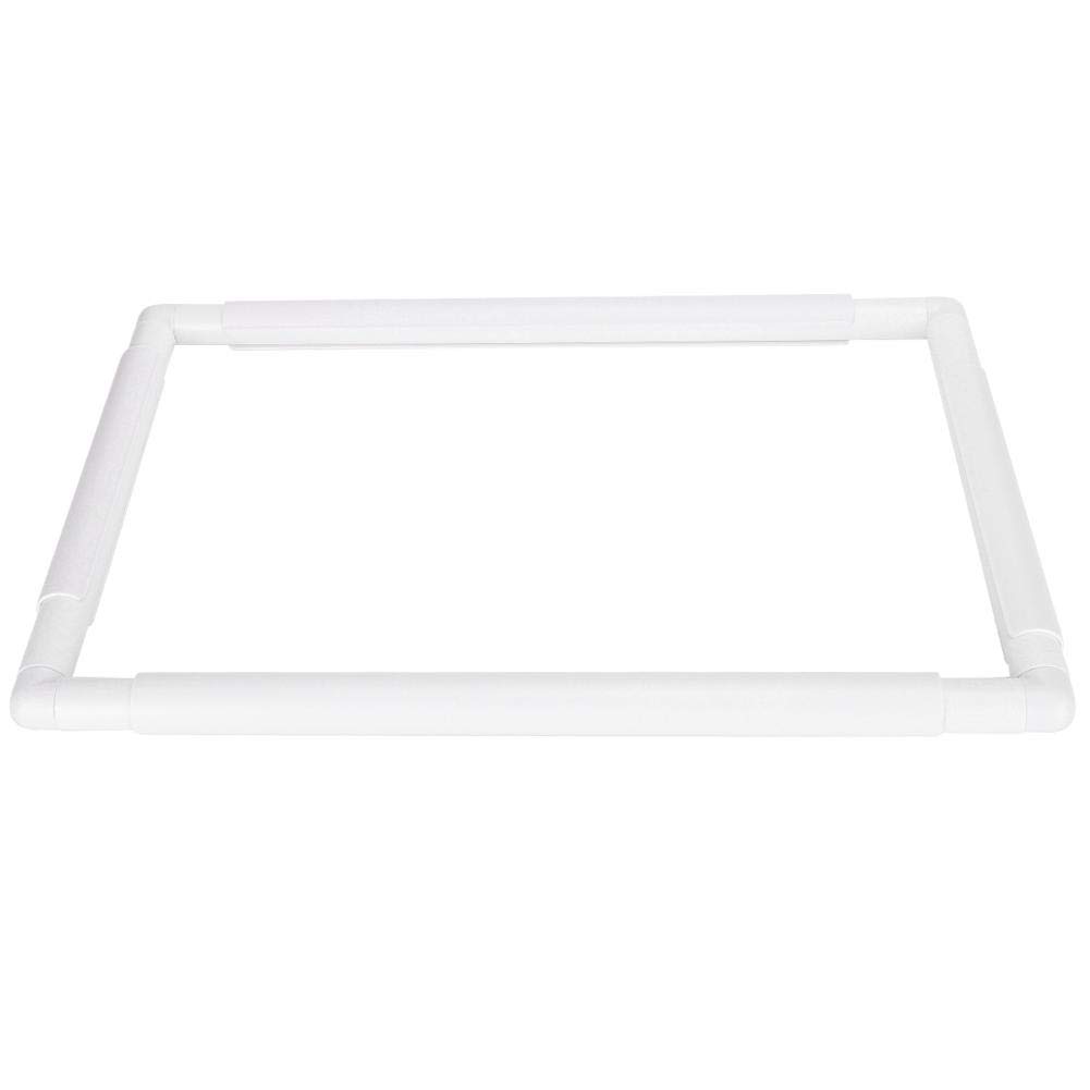 Embroidery Frame Square Rectangle Plastic Clip Frame for Embroidery Cross Stitch Quilting Sewing Tool(43.1 x 27.9cm) — image 1