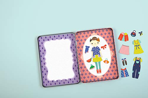Mudpuppy Cat Fashion Magnetic Figures, 6 x 8 x 1",for 72 months to 120 months - Thumbnail 7