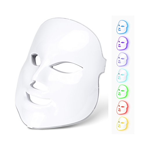 7 Colors Light Photon LED Mask Electric Facial Skin Rejuvenation Therapy Face Care