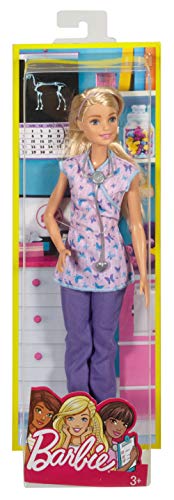 Barbie Mattel DVF57 - Krankenschwester Puppe, Ankleidepuppen-Zubehör – Bild 5