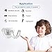 Kids Mouth Guard for Grinding Teeth, Pack of 4 Night sleep Teeth Guards, Eliminates TMJ & Teeth Clenching, Stops Bruxism, Teeth Whitening Tray, Sport Athletic Mouth Guard (kid Size only fit for kids)