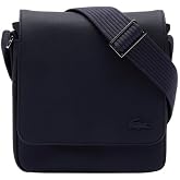 Lacoste Men's Classic Flap Close Shoulder Bag