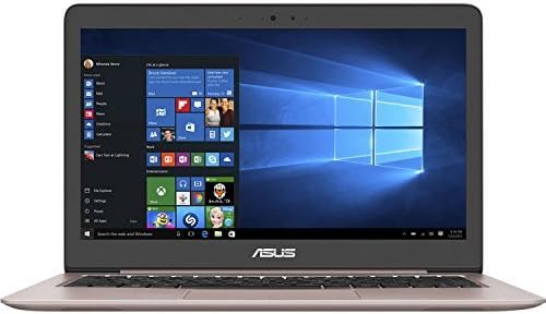 Latest ASUS ZenBook 13.3" Anti-glare Full HD 1920x1080 Laptop (Skylake Intel i7-6500U to 3.1GHz, 12GB, 1TB Solid State Hybrid Drive SSHD, Backlit Keyboard, HD Webcam, Bluetooth, Windows 10 -Rose Pink)