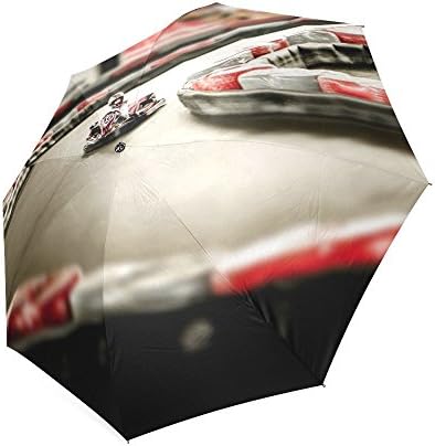 Gokart Classic Umbrella Windproof Automatic Compact Rain Travel Umbrella,Lightweight