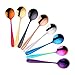 Do Buy 8 Pieces 18/10 Dessert Spoons Teaspoons Small Coffee Spoons Espresso Spoons, 5.5 Inch (table spoon) (table spoon**)