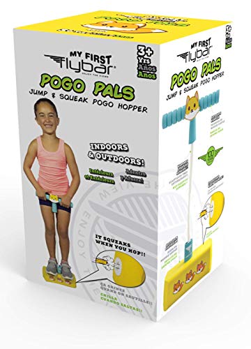 Flybar My First Pogo Pals Jumper for Kids Fun and Safe Pogo Stick for Toddlers, Durable Foam and Bungee Jumper for Ages 3 and up, Supports up to 250lbs (Fox) - Thumbnail 6