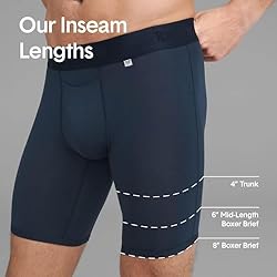 Tommy John Men’s Underwear, 360 Sport Trunks with